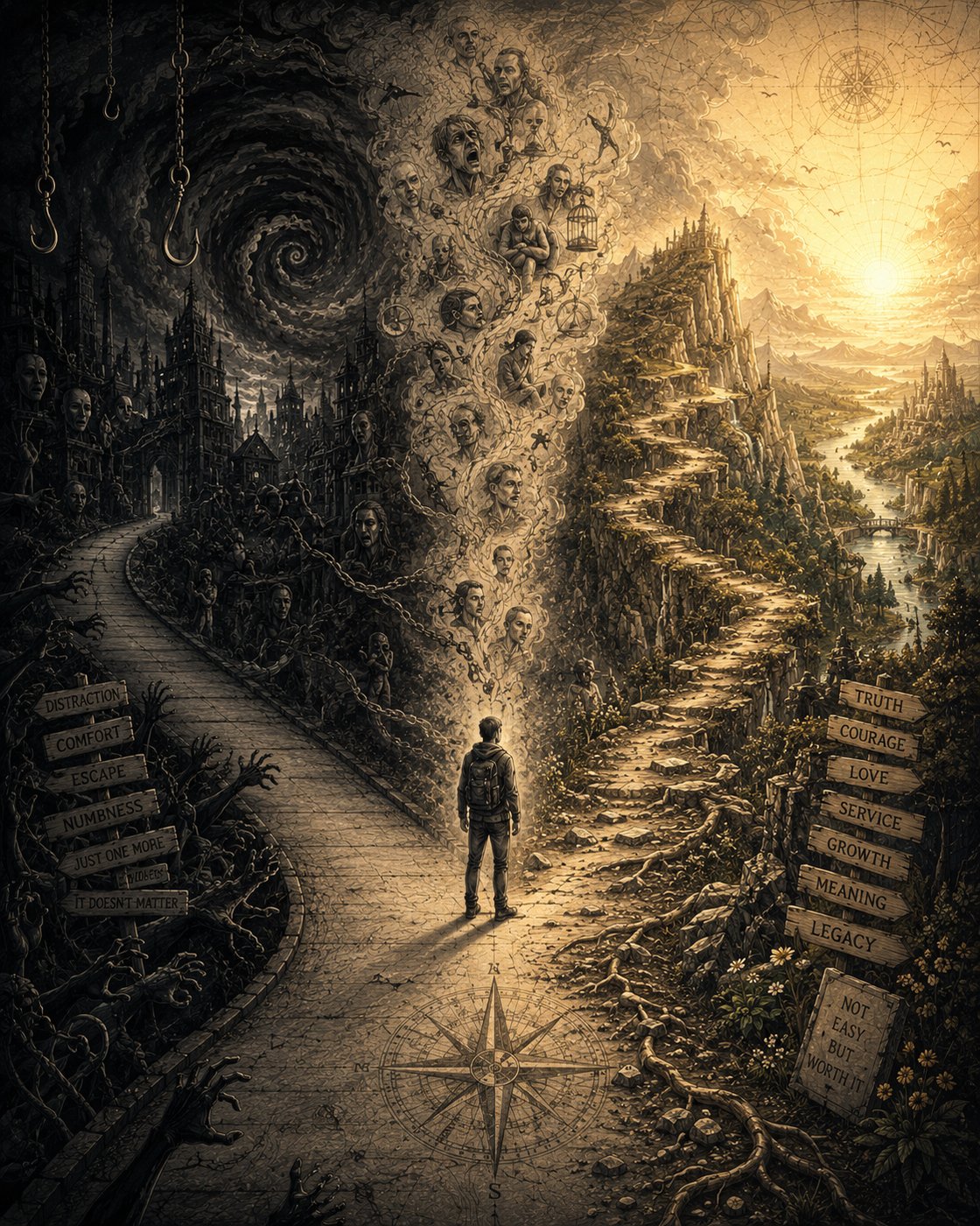 ACT poster — The choice point (chatgpt-014647)