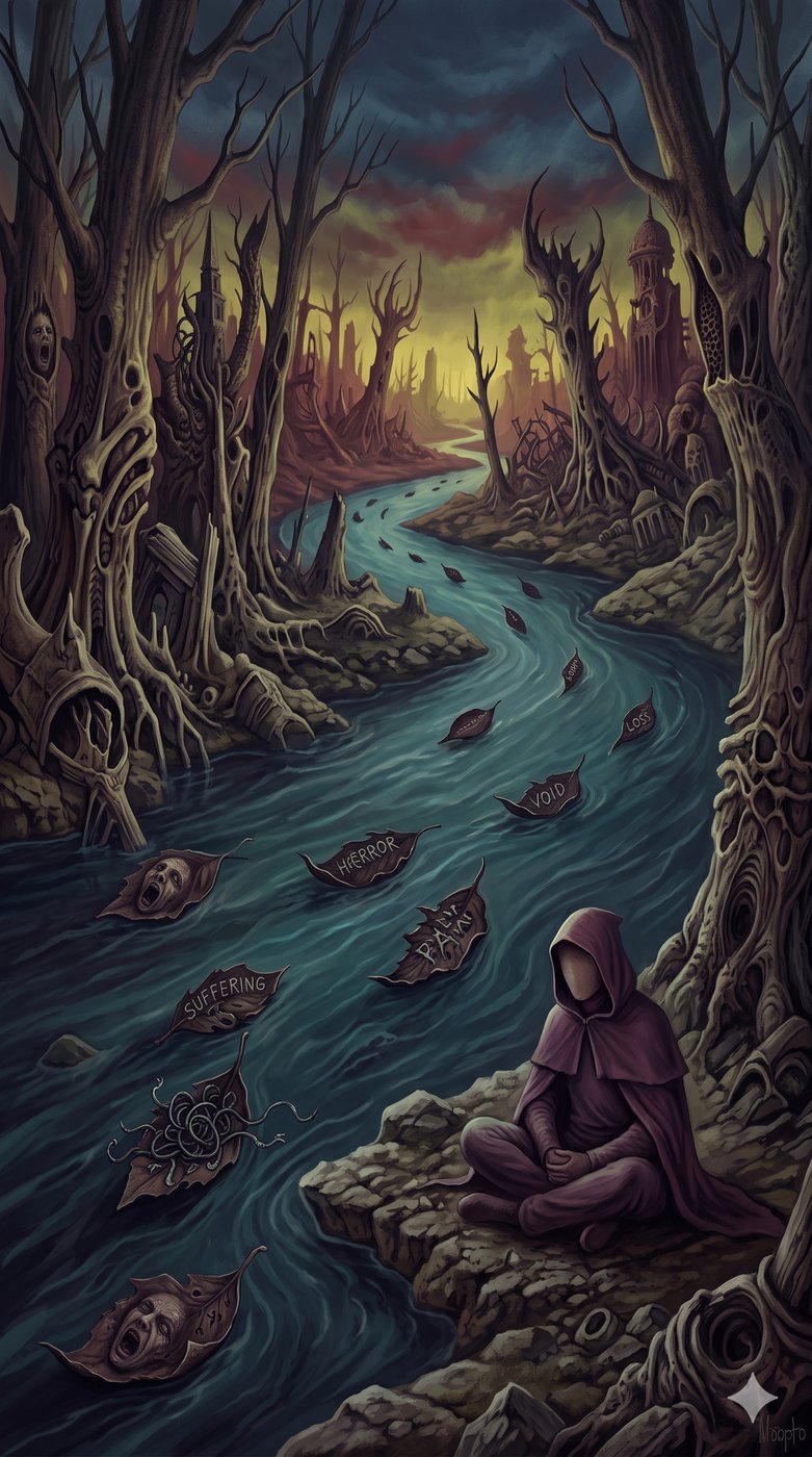 ACT poster — Leaves on the stream (gemini-ldqloeldqloe)