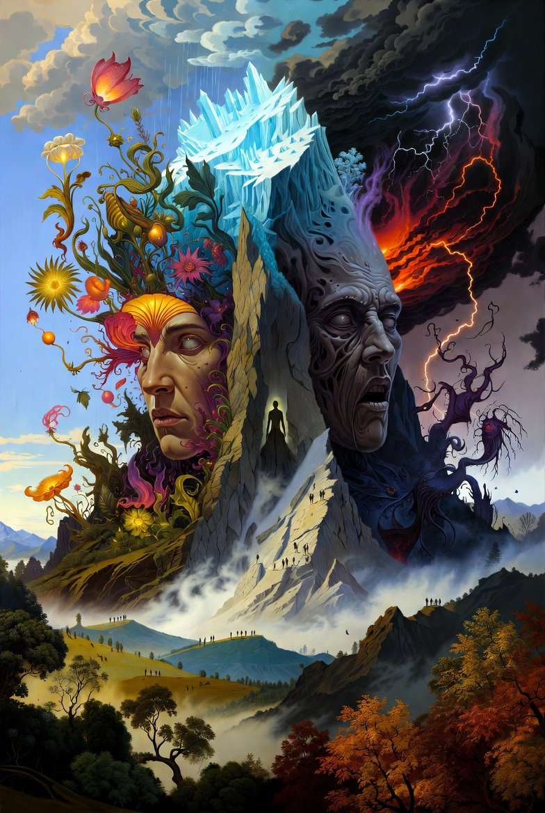 ACT poster — Mountain meditation (cgtec)
