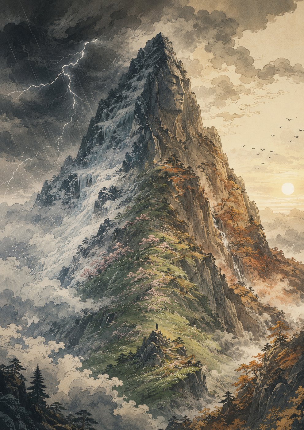 ACT poster — Mountain meditation (chatgpt-015701)
