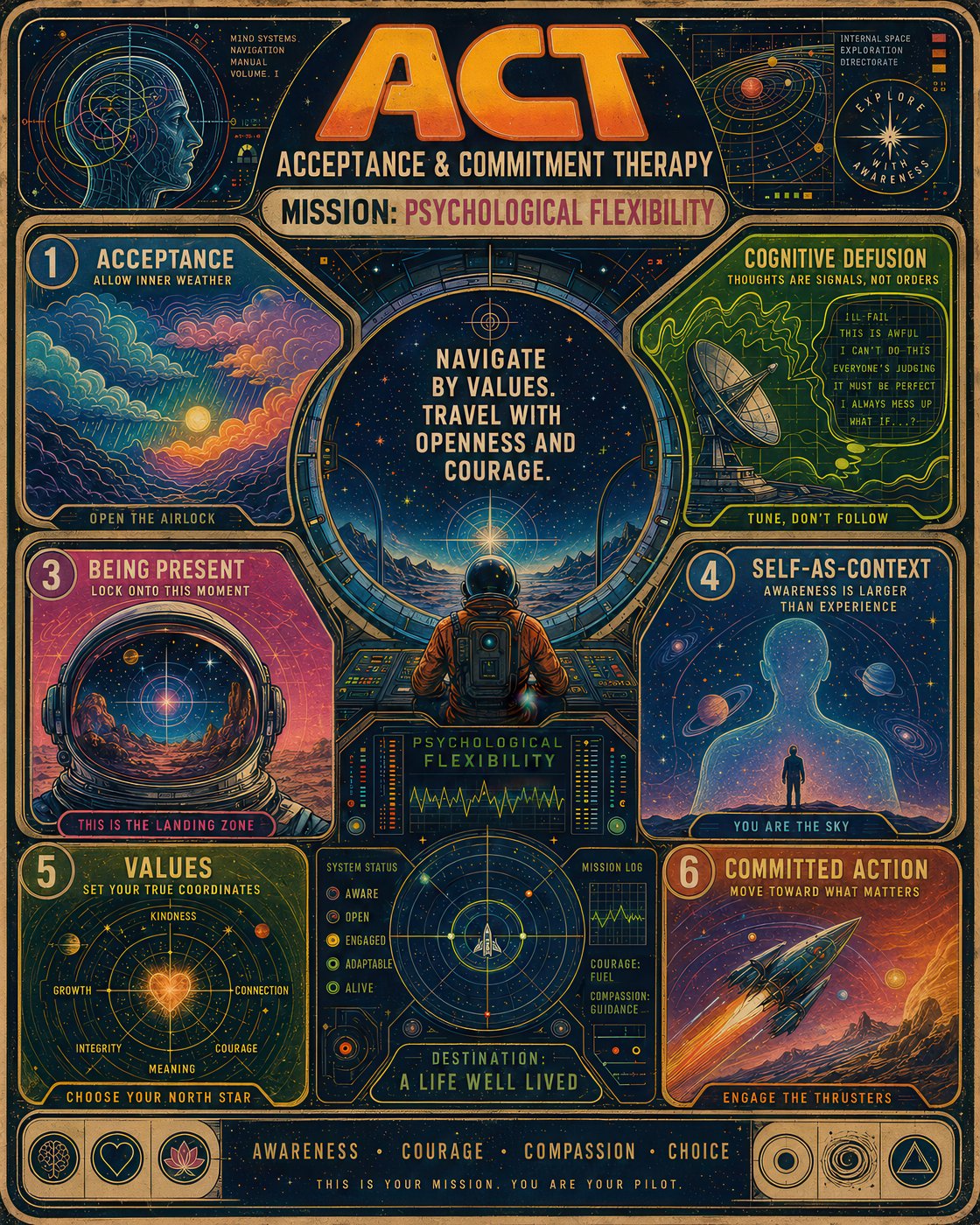 ACT poster — Hexaflex — space manual