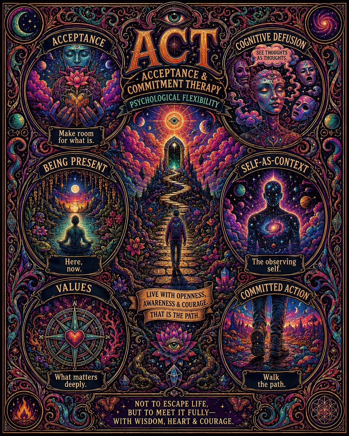 ACT poster — Hexaflex — visionary